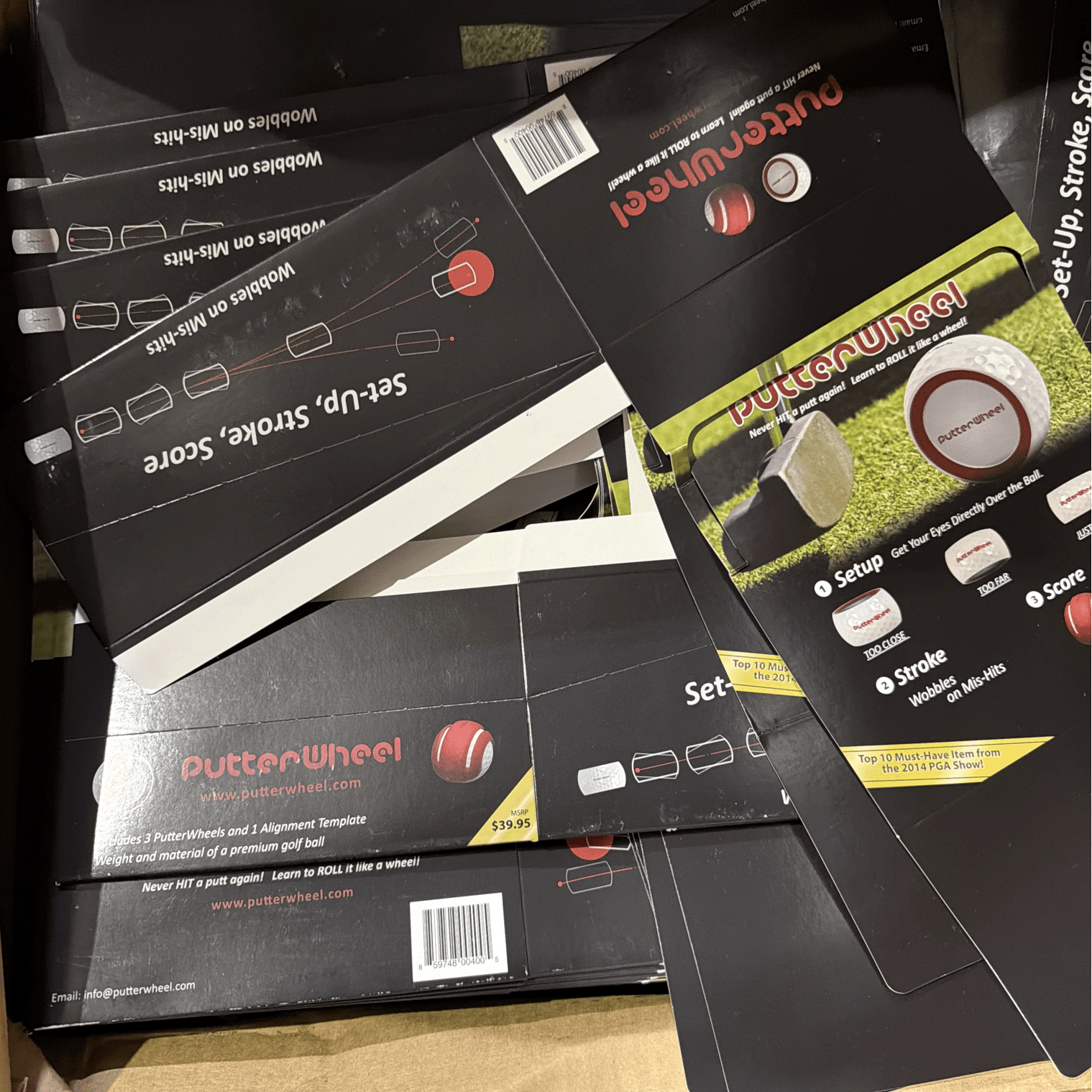 3W PutterWheel POS Display - 4D Motion Sports