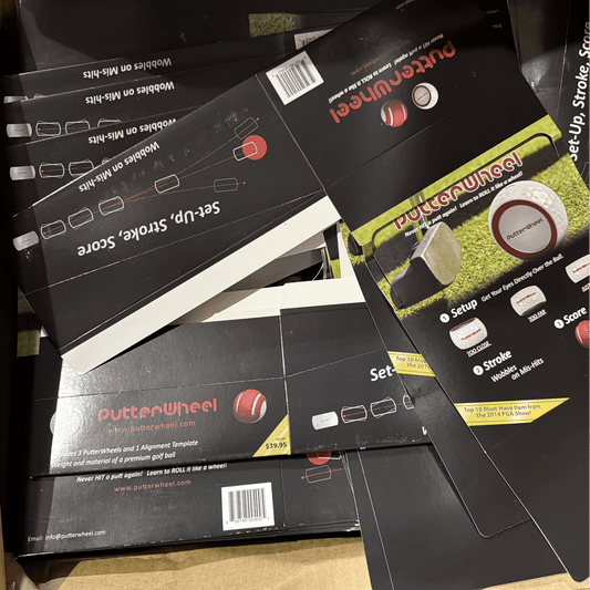 3W PutterWheel POS Display - 4D Motion Sports