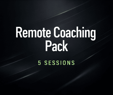 Remote Coaching 5 - Pack - 4D Motion Sports