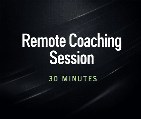 Remote Coaching Session (30 Minutes) - 4D Motion Sports